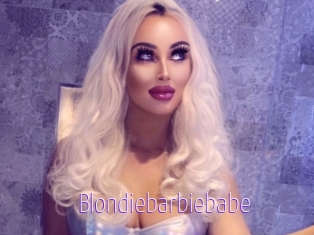 Blondiebarbiebabe